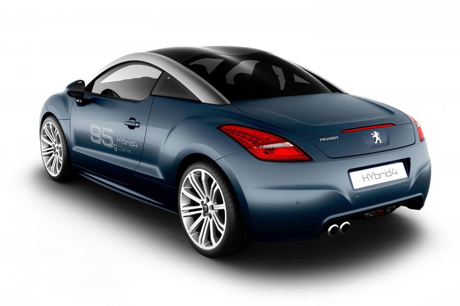  Peugeot RCZ HYbrid4 Concept 2009 года  (фото 3 из 4)